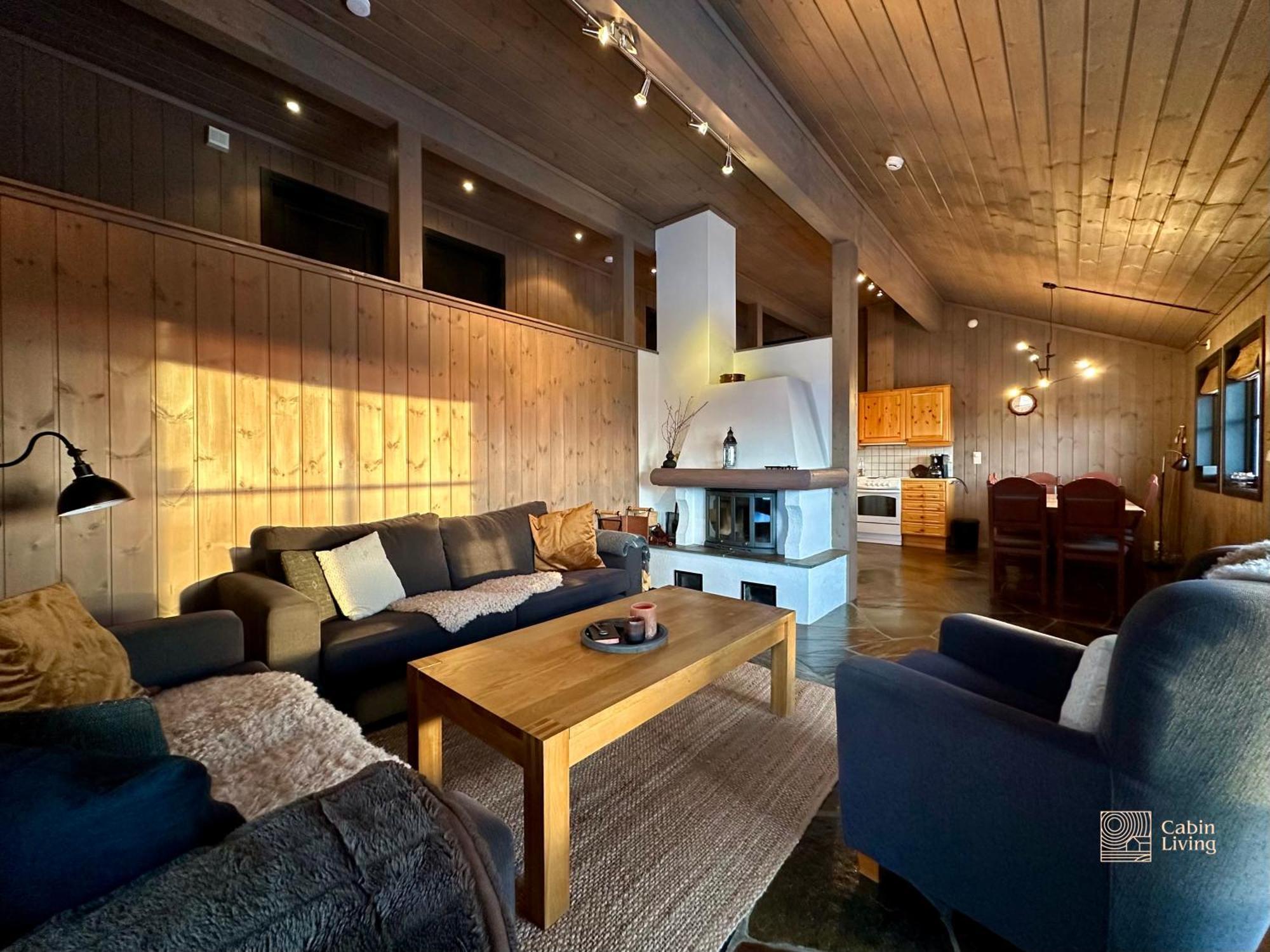 Centrally Located Cottage At Sjusjoen Ski Center Luaran gambar